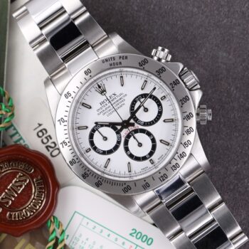 Rolex Daytona 16520 White Dial P Series Full Set 2000