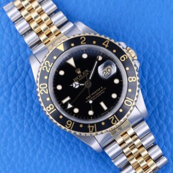 Rolex GMT-Master II 16713 Jubilee Black Dial 1989