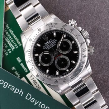 Rolex Daytona 116520 Black Dial Full Set 2012