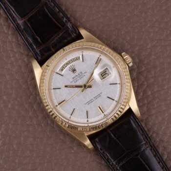 Rolex Day-Date 1803 Linen Dial 1972