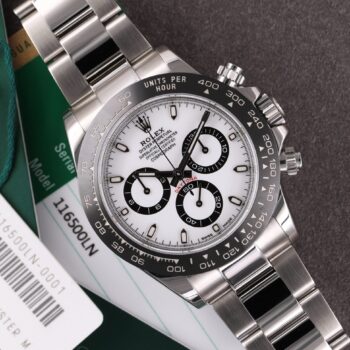 Rolex Daytona 116500LN White Dial Full Set 2019