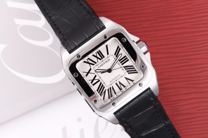 Cartier Santos 100 Xl Full Set Excellent Condition 2004