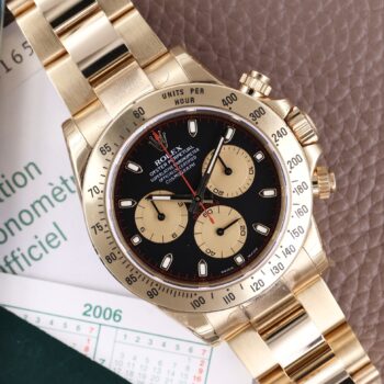 Rolex Daytona 116528 NOS Full Stickers Paul Newman Dial NEW 2006