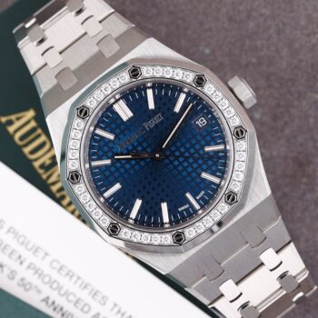 Audemars Piguet Royal Oak 15551ST 50th Anniversary NEW 2022 Blue Dial