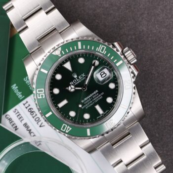 Rolex Submariner 116610LV Hulk NEW 2018 Full Stickers NOS