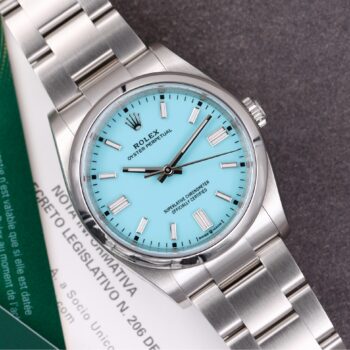 Rolex Oyster Perpetual 36 126000 Tiffany Dial Like New Condition 2024