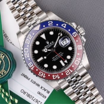 Rolex GMT-Master II 126710BLRO Pepsi Jubilee NEW Full Stickers 2018
