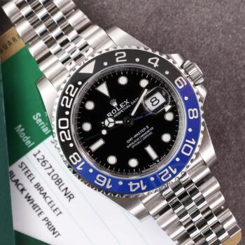 Rolex GMT-Master II Batman 126710BLNR Jubilee Full Set 2019