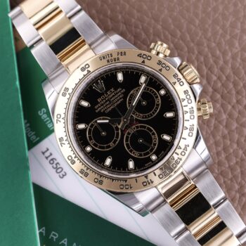 Rolex Daytona 116503 Black Dial Full Set 2018