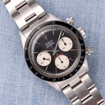 Rolex 6263 Big Red Black Dial 1980
