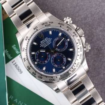 Rolex Daytona 116509 Blue Dial Full Set 2014