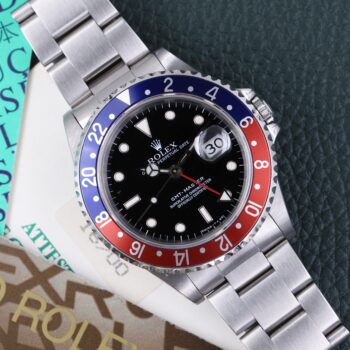 Rolex GMT-Master 16700 Pepsi Full Set 1995