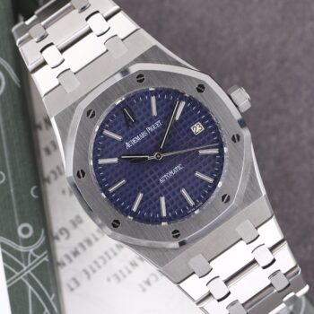 Audemars Piguet Royal Oak 15300ST Blue Dial Full Set 2011