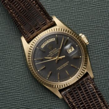 Rolex Day-Date 1803 Matte Black Dial 1968