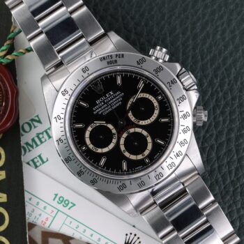 Rolex Daytona 16520 Black Dial Full Set 1997