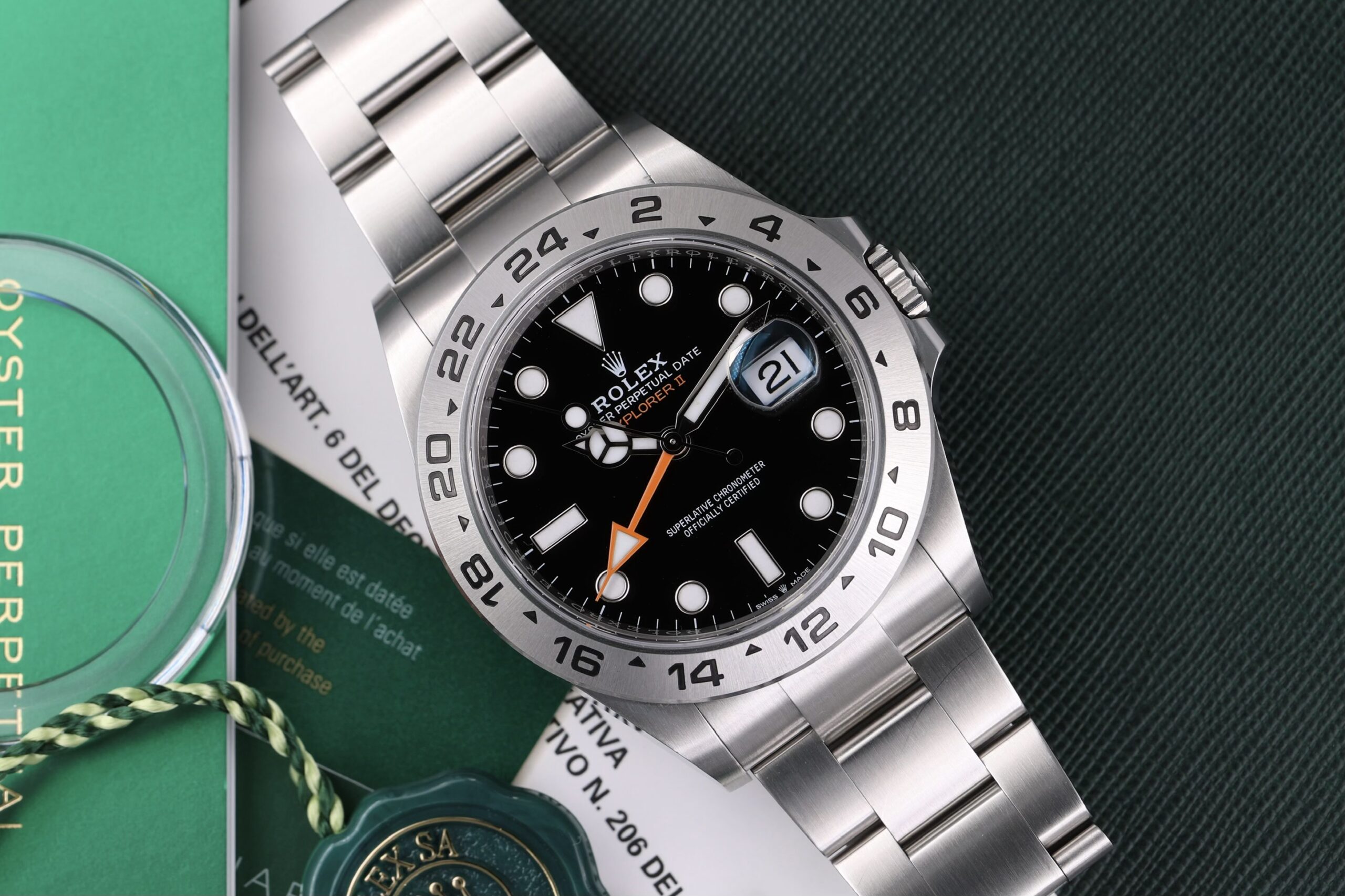 Rolex Explorer II 226570 Black Dial 2024 Rolex Explorer II 226570 Black Dial 2024