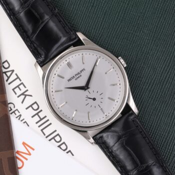 Patek Philippe Calatrava 5196G Original Paper 2013