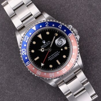Rolex GMT-Master II 16710 Pepsi Faded Bezel 1992