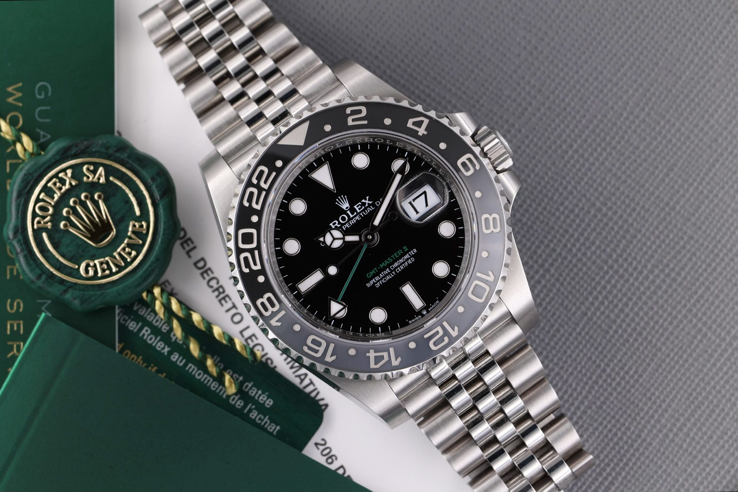 Rolex GMT-Master II 126710GRNR Bruce Wayne Jubilee NEW 2026 Rolex GMT-Master II 126710GRNR Bruce Wayne Jubilee NEW 2026