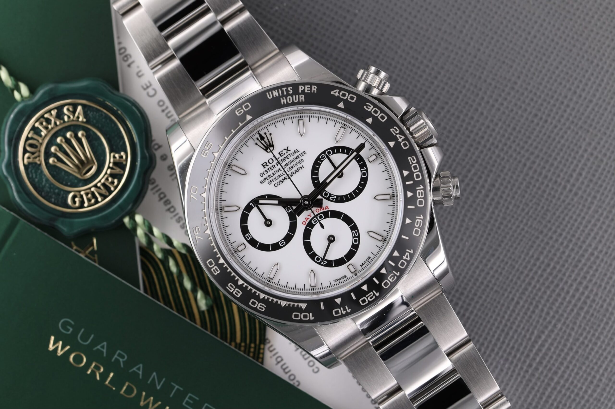 Rolex Daytona 126500LN White Dial 2025 Rolex Daytona 126500LN White Dial 2025