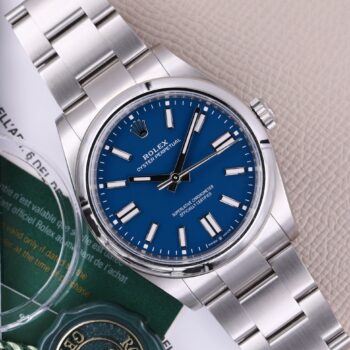 Rolex Oyster Perpetual 134300 Med Blue Dial NEW 99% 2026