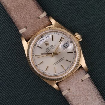 Rolex Day-Date 18038 Silver Dial 1985