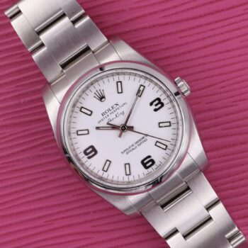 Rolex Oyster Perpetual Air-King 34 White Dial 2011