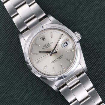 Rolex Date 15200 Silver Dial 1989