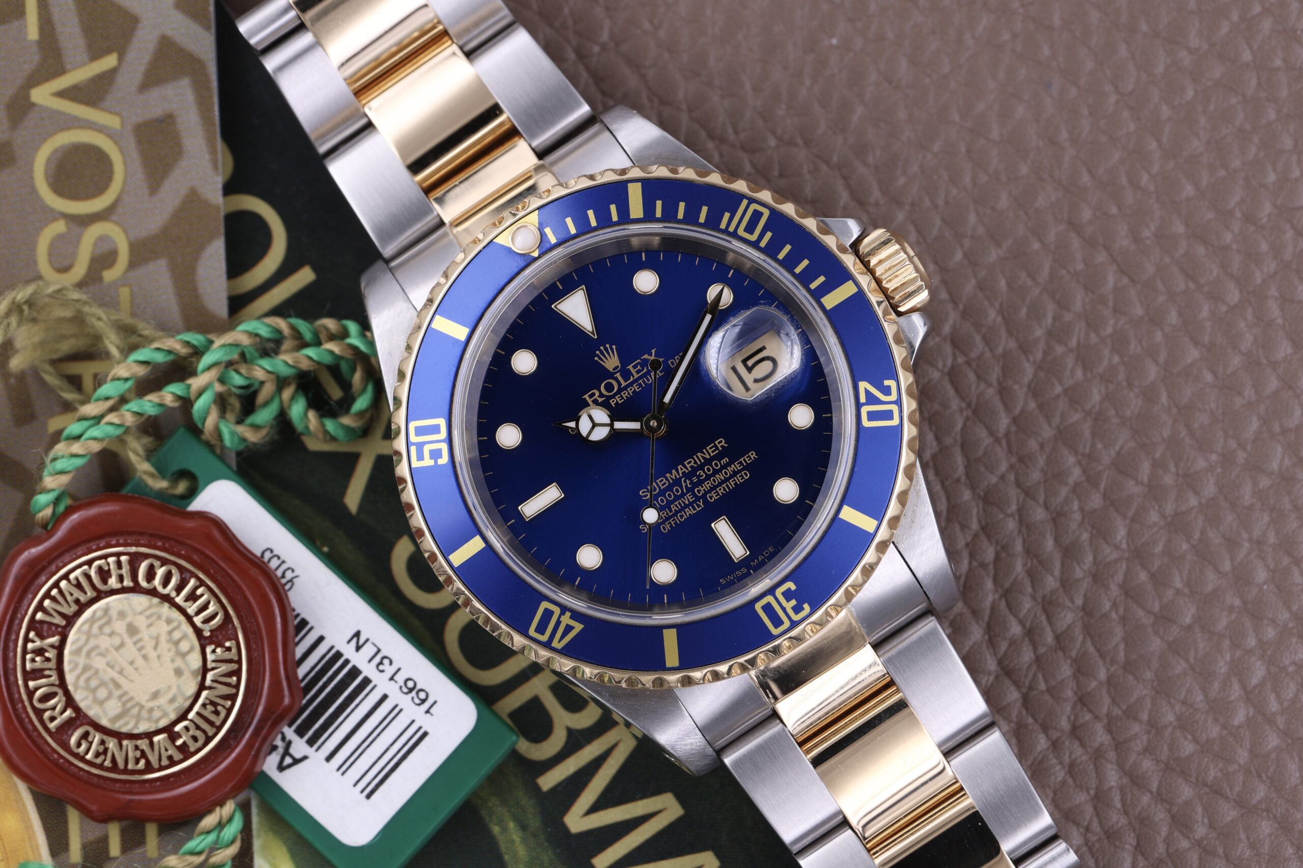 Rolex Submariner 16613 Blue Dial 1999 Rolex Submariner 16613 Blue Dial 1999