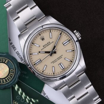 Rolex Oyster Perpetual 134300 Beige Dial Like New 2025