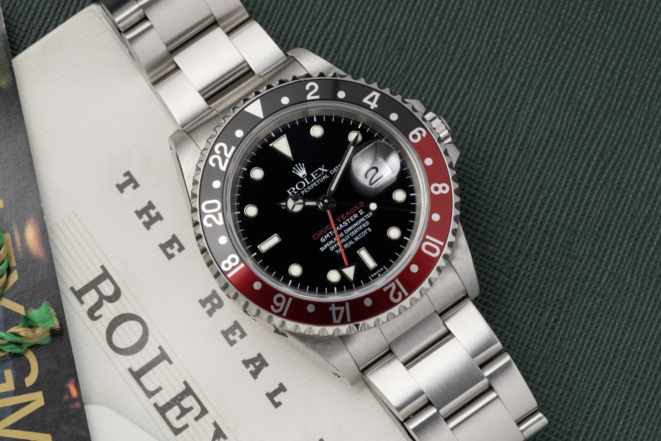 Rolex GMT-Master II 16710 "Chuck Yeager" Full Set Rolex GMT-Master II 16710 "Chuck Yeager" Full Set
