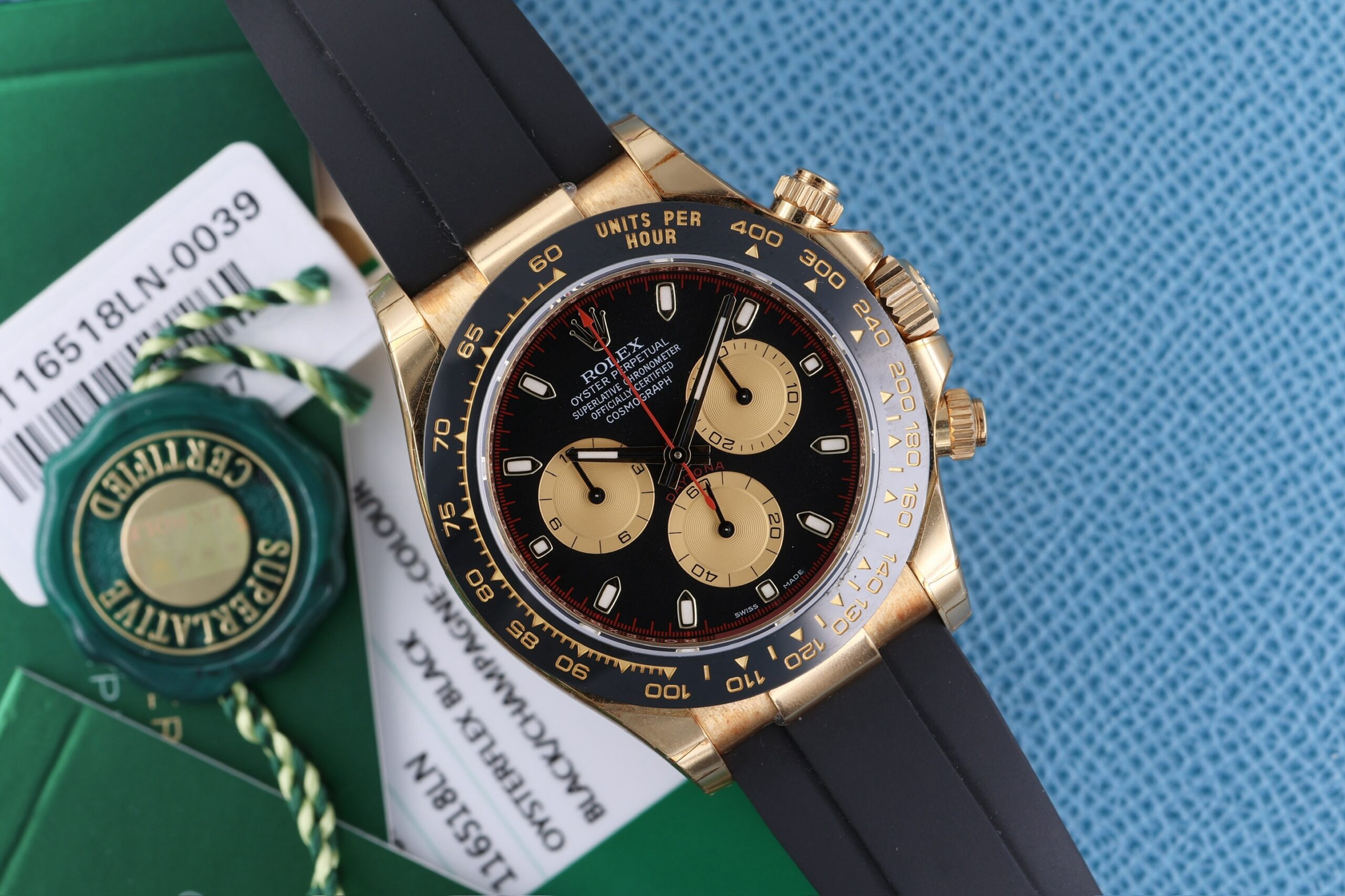 Rolex Daytona 116518LN Newman Dial NEW Full Stickers 2018 Rolex Daytona 116518LN Newman Dial NEW Full Stickers 2018