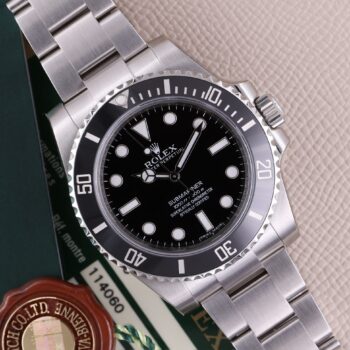 Rolex Submariner 114060 NEW Full Stickers 2013 NOS